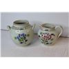 Image 4 : Old Bow Hand Painted Creamer & Sugar Bowl