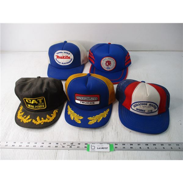 (5) Vintage Trucker Hats