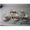 Image 1 : (5) Cup and Saucers, (2) Royal Albert Cup and Saucers