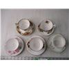 Image 4 : (5) Cup and Saucers, (2) Royal Albert Cup and Saucers