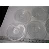 Image 3 : (6) Clear Plates, (2) Divided Dishes