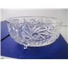 Image 2 : Clear Footed Disk (Crystal)