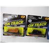 Image 2 : (4) Maisto on Track Train Cars in Pack