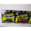 Image 2 : (4) Maisto on Track Train Cars in Pack