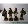 Image 1 : (4x Bid Price) Paper Mache Figures (12" Tall)