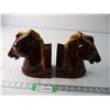 Image 1 : Blue Mountain Horse Head Book Ends