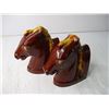 Image 3 : Blue Mountain Horse Head Book Ends