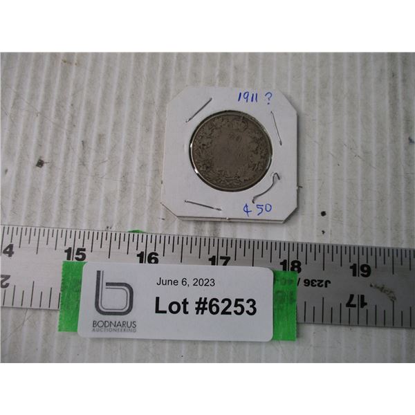 1911 Coin 50c