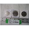 Image 1 : (3) 1980's Coins (50c, 1 Dollar Coins)