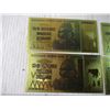 Image 2 : (4) One Hundred Trillion Dollar Bill Replica