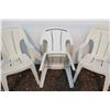 Image 3 : *(3) Plastic Chairs