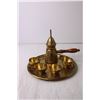 Image 2 : Brass Tea Set