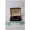 Image 1 : Vintage Mens Cufflinks in Case