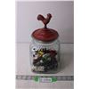 Image 1 : Glass Jar of Assorted Toys