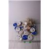 Image 1 : Assorted Craft Supplies - Fake Flowers, Ribbons
