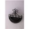 Image 3 : (3) Metal Decorative Shelves