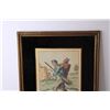 Image 2 : Framed Print of a Man - 14" x 17"
