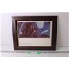 Image 1 : Framed Star Wars Art - 14 1/2" x 17 1/2"