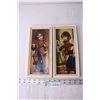 Image 1 : (2) Vintage Framed Pieces of Art