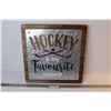 Image 1 : Hockey is my Favorite Subject - Wall Hanging