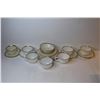 Image 4 : (2) Fire King Sets of Creamers & Sugar Bowls - Plates & Bowls