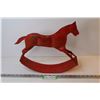 Image 1 : Metal Folk Art Rocking Horse