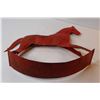 Image 4 : Metal Folk Art Rocking Horse