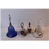 Image 2 : Assorted Bells & (3) Avon Perfumes