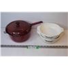 Image 1 : Anchor Hocking Casseroles and Glass Pot