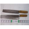 Image 1 : (2) Vintage Decorative Cleaver Knives