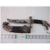 Image 1 : Decorative Knife with Holster with Elephants