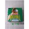 Image 1 : Box of 1991 Fleer Baseball Trading Cards and Stickers (NIB)