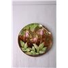 Image 4 : (2) Sunrise Collectible Floral Plates -