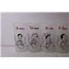 Image 3 : Vintage Poker Glasses