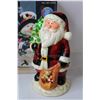 Image 2 : Set of 2 LED Porcelain Christmas Figures (Works)