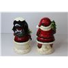 Image 5 : Set of 2 LED Porcelain Christmas Figures (Works)
