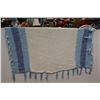Image 1 : Blue and White Afghan