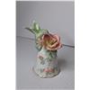 Image 2 : Hummingbird Bell, Wood Carved Vase + Misc. Trinkets