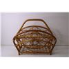 Image 2 : Wicker Magazine Rack