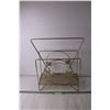 Image 1 : Vintage Metal Magazine Rack