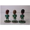 Image 3 : (3) NFL Saskatchewan Roughriders Bobble Heads
