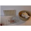 Image 2 : Pyrex Plate - Skewers - Rulers - Rolling Pin - Ashtray - Medicine Holder