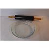 Image 4 : Pyrex Plate - Skewers - Rulers - Rolling Pin - Ashtray - Medicine Holder