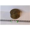 Image 1 : Ornate Metal Tin (lid is twisted)