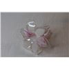 Image 2 : Blown Glass Flower - Childs Music Ornament - RCMP Bear - Glass Vase/Jar - Misc. Items