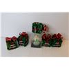 Image 2 : Christmas Decorations - Plier Light Set - Glass Red Bird Plate