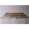Image 1 : (2) Vintage Wooden Rulers