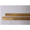 Image 3 : (2) Vintage Wooden Rulers