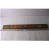 Image 1 : Brass and Wood Level