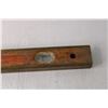 Image 2 : Brass and Wood Level